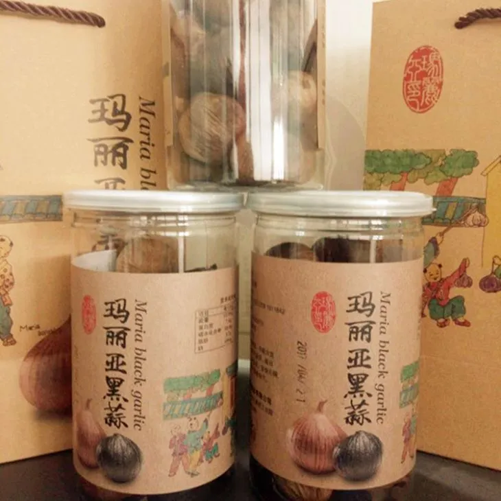 Bawang putih hitam untuk ritel