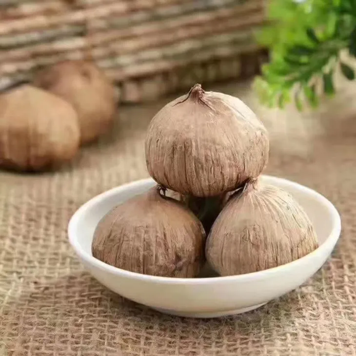 Tunggal diperkaya Selenium hitam bawang putih